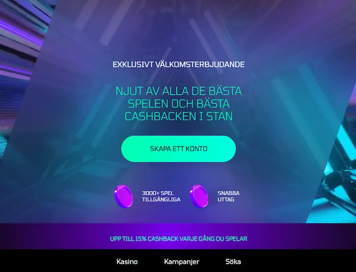 Buumi Casino Sweden bonus
